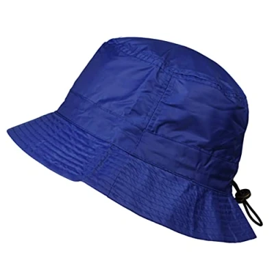 Afbeelding van TOUTACOO, Regenhoed, Rain Bob Verstelbaar Nylon Look (030 Blauw/M L)