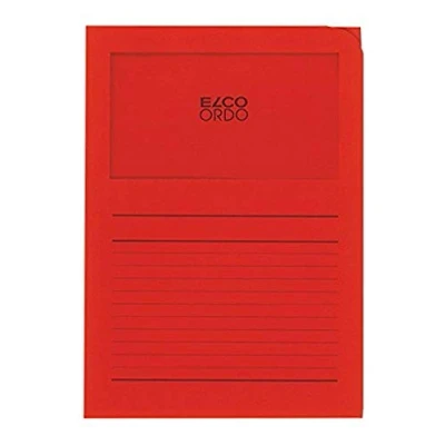 Afbeelding van Elco Ordo Cassico 220 x 310 mm Intens Rood 100 stuks