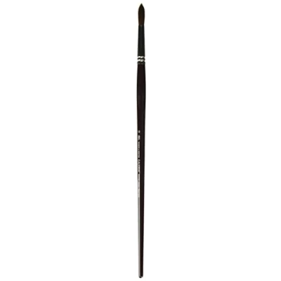 Afbeelding van Winsor &amp; Newton Galeria Acrylverf Penseel ronde vorm lange steel No. 12 kwast 6,7mm