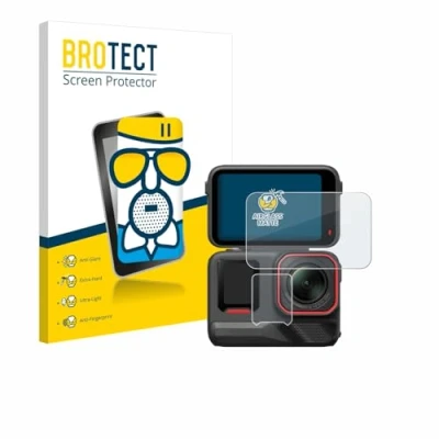 Afbeelding van BROTECT Screenprotector voor Insta360 Ace Pro 2 Folie Beschermfolie Beschermglas matte