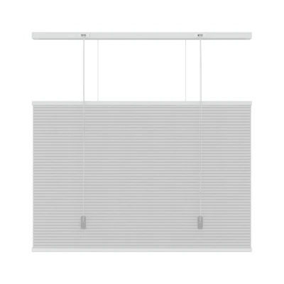 Afbeelding van Plissegordijn Honingraat 25 mm Smart Top Down Bottom up Lichtdoorlatend White 160x180 (Wit)