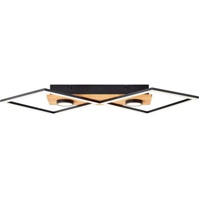 Afbeelding van Brilliant Leuchten Plafondlamp Woodbridge (1 stuk)