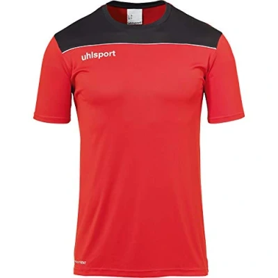 Afbeelding van Uhlsport Offense 23 T Shirt Heren Rood / Zwart Wit Maat: 3XL