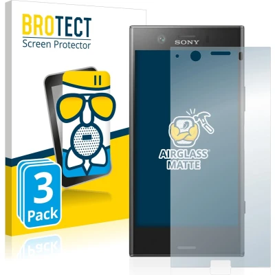 Afbeelding van BROTECT Screenprotector voor Sony Xperia XZ1 Compact Folie Beschermfolie Beschermglas matte (3 Stuks)