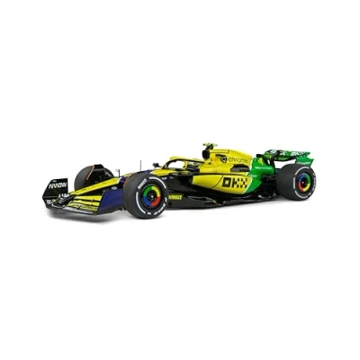 Afbeelding van McLaren MCL38 Solido Modelauto 1:18 2024 Oscar Piastri Formula 1 Team S1814204 Monaco GP