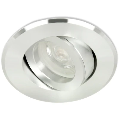 Afbeelding van LED Midi inbouwspot Finn Rond RVS Look Extra Warm Wit Niet Dimbaar 3.4W Integral