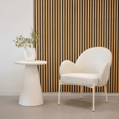 Afbeelding van Kick fauteuil Bronx Crème