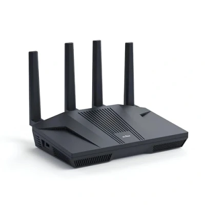 Afbeelding van GL.iNet GL MT6000(Flint 2) WiFi 6 router Gaming 2 x 2,5G Multi Gig poort+4 1G Ethernet poorten Connectiviteit voor massa apparaten Snelle OpenVpn &amp; WireGuard 802.11ax