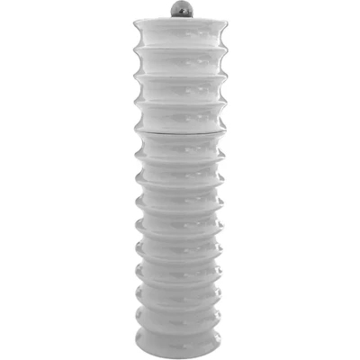 Afbeelding van Addison Ross Twister peper of zoutmolen H24cm wit