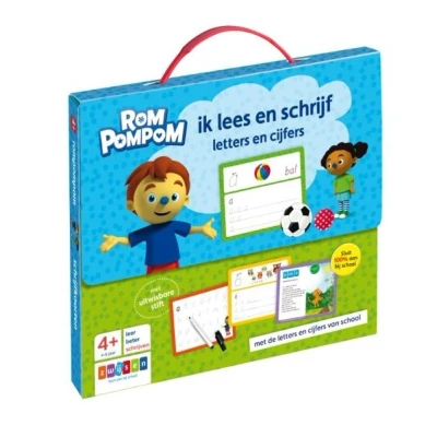 Afbeelding van Rompompom Ik lees en schrijf letters cijfers