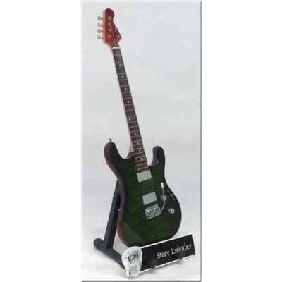 Afbeelding van STEVE LUKATHER Miniatuur Gitaar TOTO met plectrum