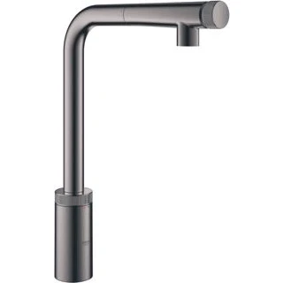 Afbeelding van Grohe minta smartcontrol keukenmengkraan l uitloop met uittrekbare mousseur hard graphite 31613a00