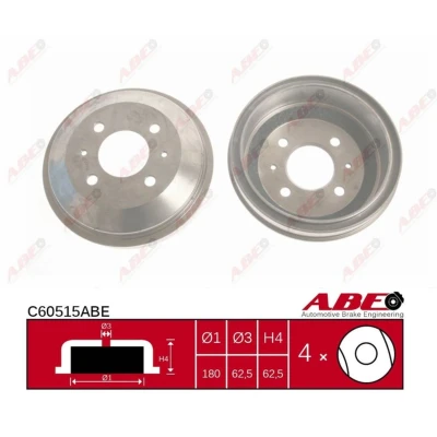 Afbeelding van ABE Remtrommel C60515ABE