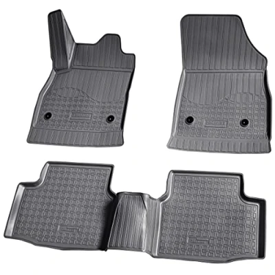 Afbeelding van Recambo 3D rubberen automatten compatibel met Opel Astra K, bouwjaar vanaf 2015, auto rubbermatten, perfecte pasvorm, rand, zwart
