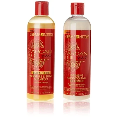 Afbeelding van Crème Of Nature Argan Shampoo &amp; Conditioner Set 12oz