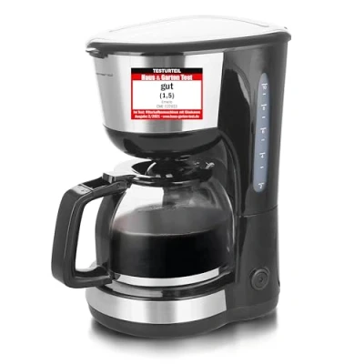 Afbeelding van Emerio CME 122933 Koffiezetapparaat Inhoud 1,25L Uitneembare filter 10 Kopjes
