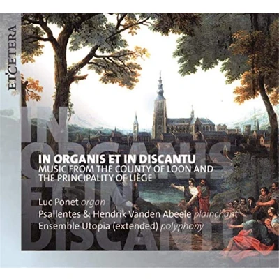 Afbeelding van Luc Ponet, Psallentes &amp; Vanden Abeele, Ensemble Utopia In Organis Et Discantu (CD)