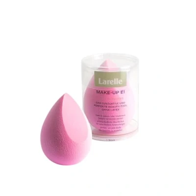 Afbeelding van Larelle Make Up Ei, sponsje, accessoires, beauty tool, latexvrij, voor gezicht en lichaam, vloeistof, crème poeder, verzorging, uniform, roze