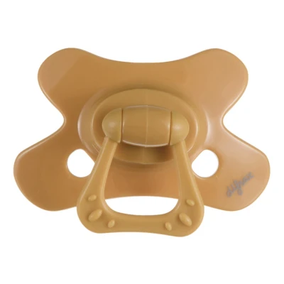Afbeelding van Difrax Fopspeen Natural 6+ maanden Siliconen Peachy 1 stuk