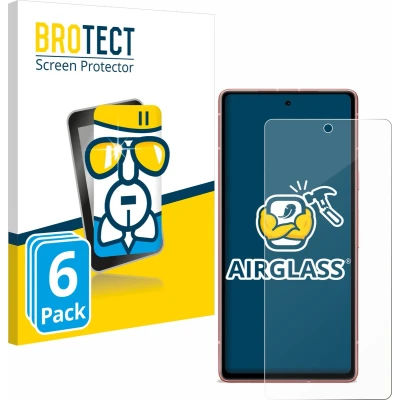 Afbeelding van BROTECT Screenprotector voor Google Pixel 7a Folie Beschermfolie Beschermglas transparant (6 Stuks)