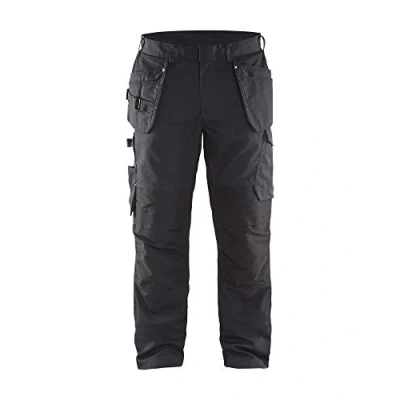 Afbeelding van Blaklader Service Werkbroek stretch 1496 1330 Mannen Zwart/Geel 62