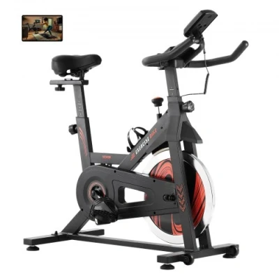 Afbeelding van VEVOR Hometrainer Fitnessfiets LCD scherm Middelgroot