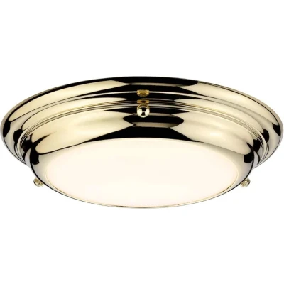 Afbeelding van Bohemian Plafondlamp Steady Lighting Metaal Integrated LED L: 24.5cm Voor Binnen / Woonkamer Eetkamer Brons