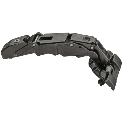 Afbeelding van Blum scharnier CLIP top Blumotion Inserta 155, voorliggend Onyx zwart