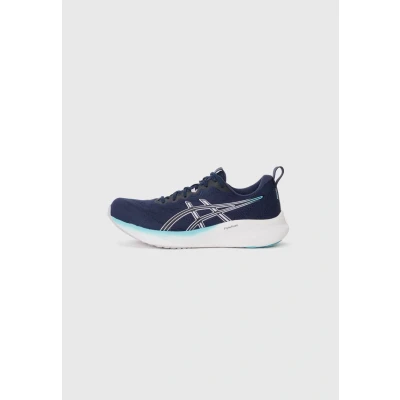 Afbeelding van Asics GEL Pulse 16 Hardloopschoenen voor op de weg, Dames, Maat: 44.5, Midnight/dusk violet Schoenen