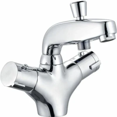 Afbeelding van ROUSSEAU Thermostatische mengkraan voor bad en douche Volga 2 Enkel gat