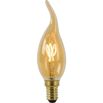 Afbeelding van CT35 Filament lamp Ø 3,5 cm LED Dimb. E14 1x3W 2200K Amber