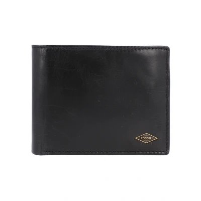 Afbeelding van Fossil RYAN RFID Portemonnee, Heren, Maat: One Size, Black