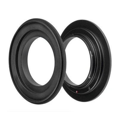 Afbeelding van ayex Retro adapter/omgekeerde ring voor Nikon 72 mm omgekeerde macro adapter, het vastschroeven van een lens opnamen