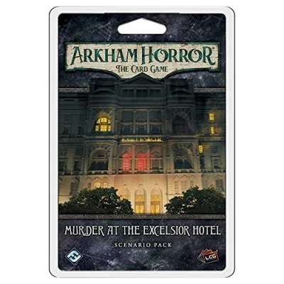Afbeelding van Fantasy Flight Games , Arkham Horror the Card Game: Scenario Pack 5. Murder at Excelsior Hotel Game Ages 14+ 1 to 4 Players 60 120 Minutes Playing Time