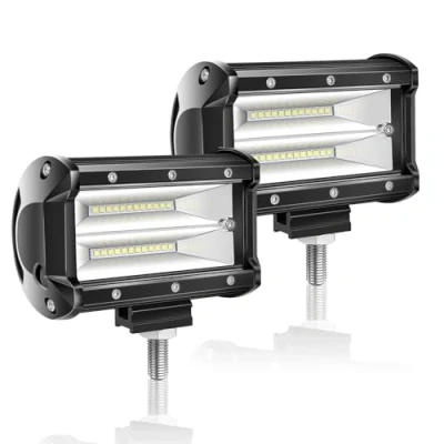 Afbeelding van Willpower 2pcs 13CM 72W Led Werklampen Voor Tractor Lichtbalk 12V Schijnwerper Offroad Rijdende Lichten Mistlamp Light Bar Vrachtwagen Auto Boot 4x4