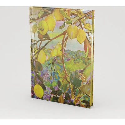 Afbeelding van Peter Pauper Bookbound Journal Tiffan lemon tree 16x21 cm