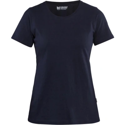 Afbeelding van Blaklader Dames T shirt 3334 1042 Marineblauw XL