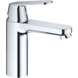 Afbeelding van Grohe eurosmart cosmopolitan wastafelmengkraan m size es po waste eengreeps 1 gats 168mm hoogte 122mm uitloop vast chroom 23928000