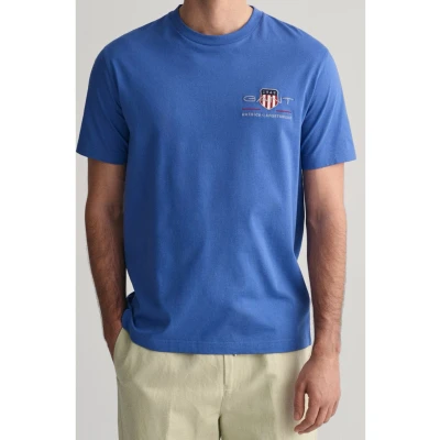 Afbeelding van GANT Archive Shield Tshirt basic, Heren, Maat: XL, Rich blue