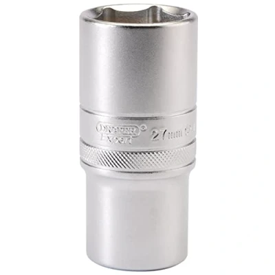 Afbeelding van Draper 16657 1/2 &quot;Vierkante aandrijving Hi Torq 6 Punt Diepe Socket, 27mm Grootte