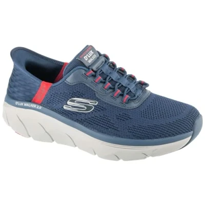 Afbeelding van Skechers Slip ins: D&#039;Lux Walker 2.0 Rezinate, Mannen, Marineblauw, Sneakers, maat: 42,5