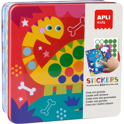Afbeelding van Apli kids stickerspel dino&#039;s