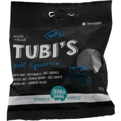 Afbeelding van Terrasana Zoute Drop Tubi&#039;s Bio, 100 gram