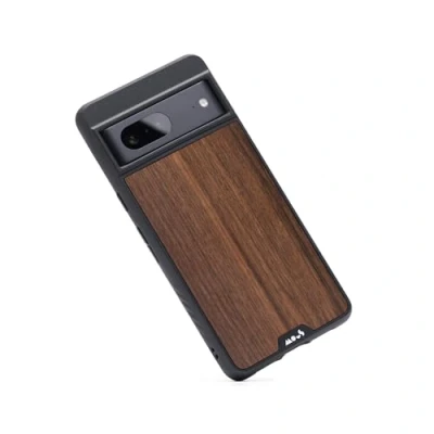 Afbeelding van Mous Case voor Google Pixel 7 Walnoot Limitless 5.0 Compatibel met MagSafe Hoesje Schokbestendig