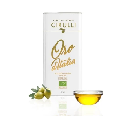 Afbeelding van Cirulli Biologisch Extra vierge olijfolie Italiaans koud extract, Bio Can (3 Liter)