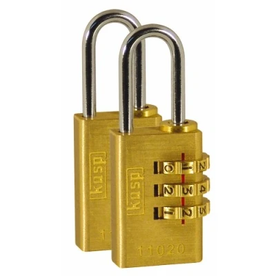 Afbeelding van Kasp K11020D2 cijferslot 20 mm dubbelverpakking