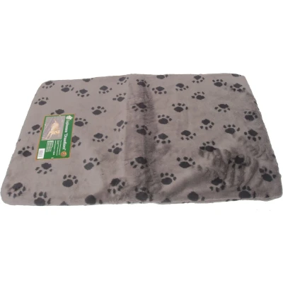 Afbeelding van Kussen voor draadkooi grijs/paw 105x67 cm anti slip Gebr. de Boon