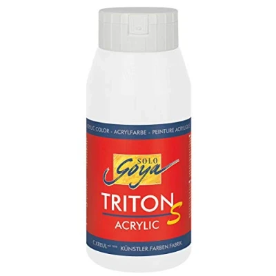 Afbeelding van Solo Goya TRITON S Witte Hoogbriljante Acrylverf 750ml