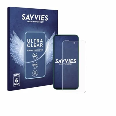 Afbeelding van Savvies Screenprotector voor Fairphone 6 Folie Beschermfolie transparant (6 Stuks)