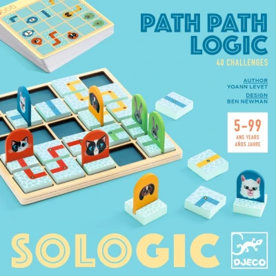 Afbeelding van Djeco logicaspel sologic path logic